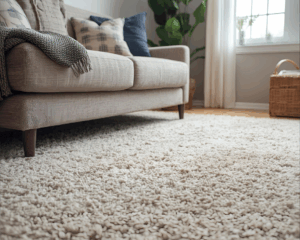 Clean Sofa in cozy living room