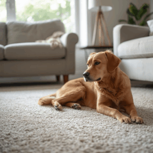veryday household carpet areas where odors commonly develop over time